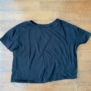 NWOT Old Navy Crop Top, black, S